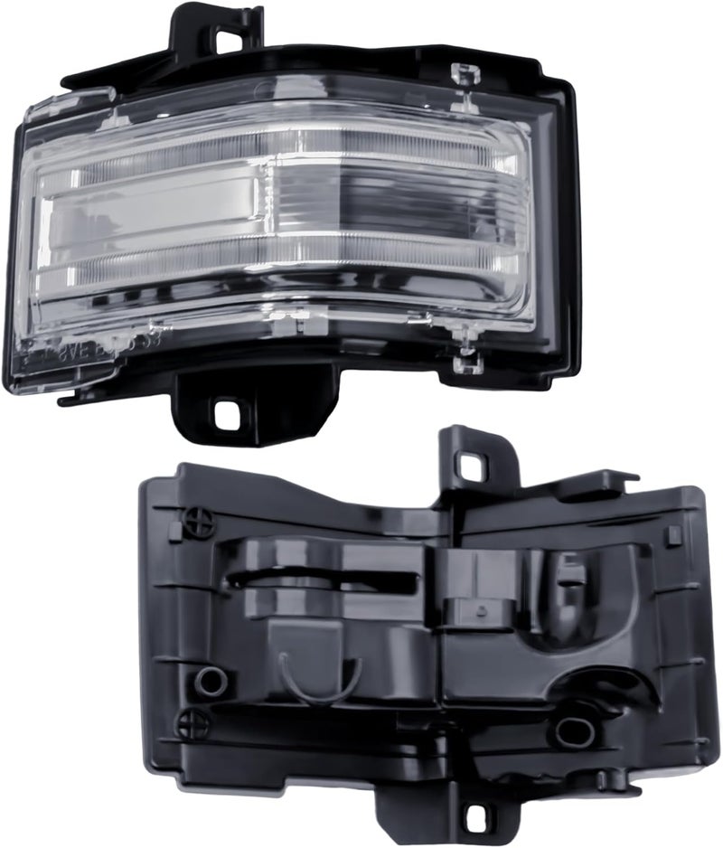 LONGLING Replacement Driver Left Side Door Towing Mirror Turn Signal Light Lamp Indicator for Ford F-150 F 250 F350 F-450 F550 from 2015 to 2024 - Image 1